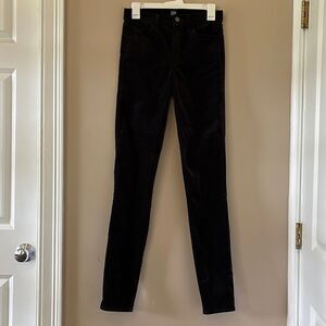 Womens’ Gap Velour Skinny Pants Size 27T